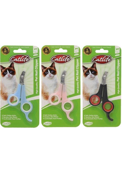 Kediler Için Tırnak Makası 12*6 cm Mix