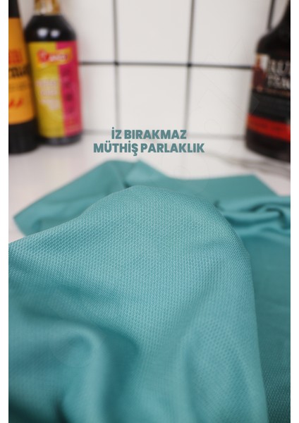 3 Adet Ipek Bez Ultra Kaliteli Iz Bırakmaz Cam Bezi - Ekstra Parlaklık Cam, Pencere, Bardak Sıfır Iz fırsatları