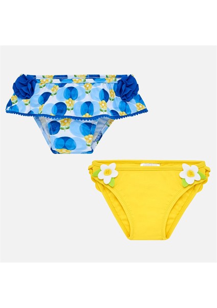 Kız Bebek Çiçekli Bikini Altı 1638