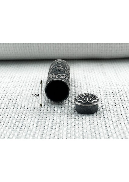Silindir 925 Ayar Cevşen Muska Kabı Kolye