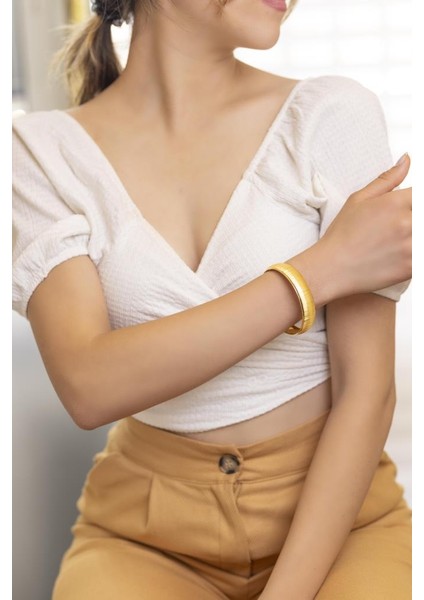 22 Ayar Işçiliksiz Simli 15MM Şarnel Bilezik fiyatları