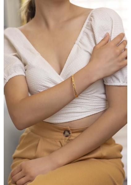 22 Ayar 25 gr Işçiliksiz 3 Tel Adana Burma Bilezik fiyatları