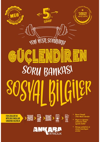 5. Sınıf Güçlendiren Sosyal Bilgiler Soru Bankası