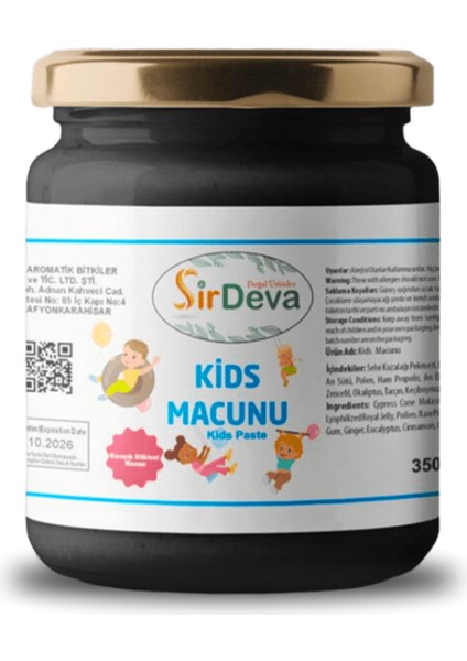 Kids Macunu Çocuklara Özel (350 Gr.)