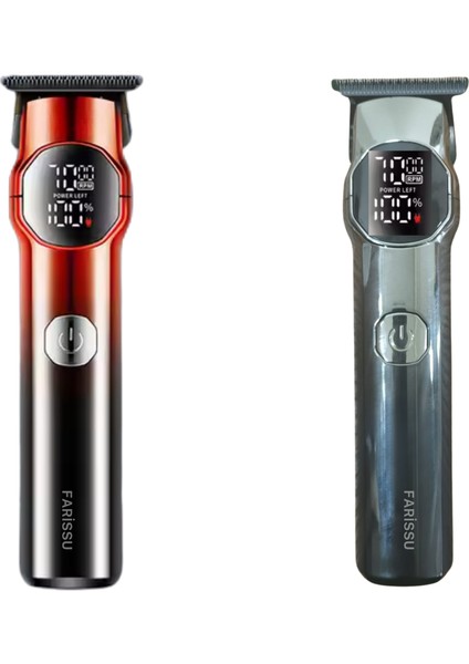 RF-101 Profesyonel Saç & Sakal Düzeltici – Turbo Güç, LCD Ekran