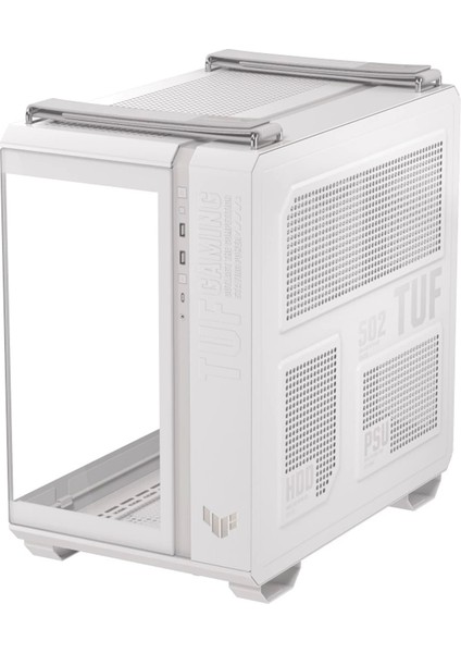 Tuf Gaming GT502 Horizon Temperli Cam Beyaz USB 3.2 Atx Mid Tower Kasa