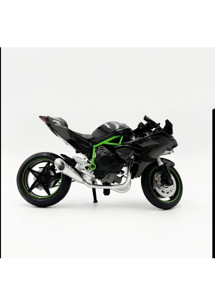 1:12 Ölçek Ninja H2R Motosiklet Modeli, Siyah Çinko Alagim Süs, Cool Chic Auto Koleksiyon Oyuncak Hediye fiyatları
