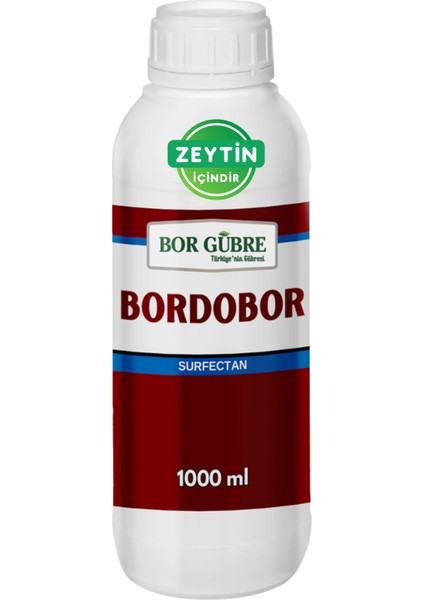 Bordobor 1000ML- Bordobulamacı Zeytin İçin Gübre- Geliştirir-Korur-Direnç Artar fiyatları