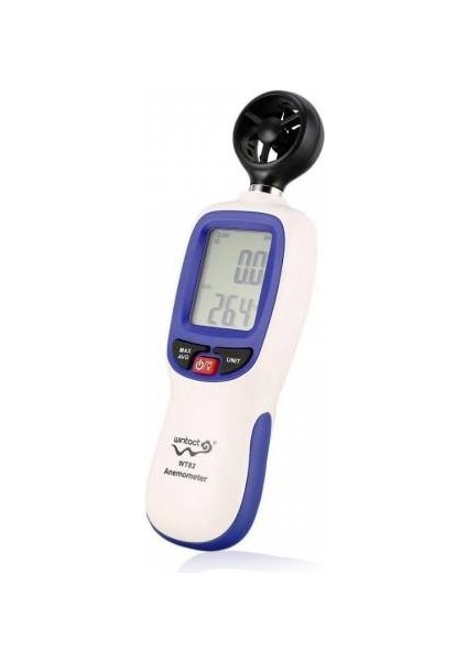 Wintact WT82 Dijital Anemometre Hava Hız Ölçer Hava Akım Ölçme Cihazı