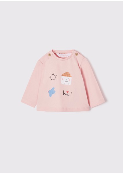 Kız Bebek Yazlık 2 Li Tişört Set 1003 fiyatları