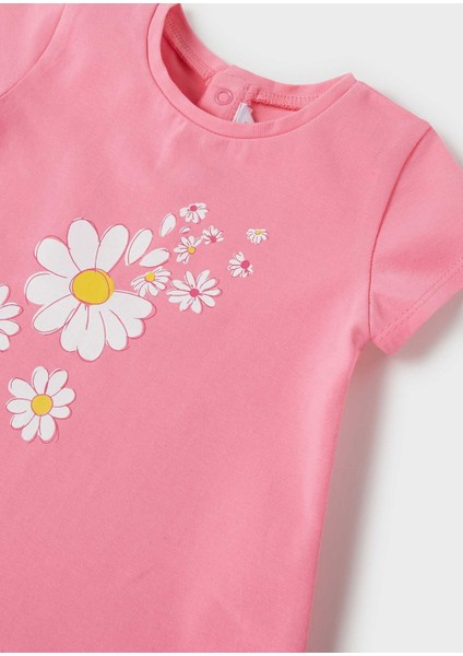 Kız Bebek Baskılı Tişört 1033 fiyatları