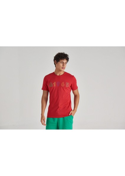 Erkek T Shirt BNT-M091 Kırmızı