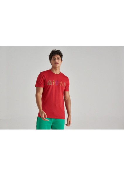 Erkek T Shirt BNT-M091 Kırmızı fiyatları