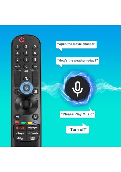 Lg Orjinal Lg Sesli Komut Sihirli Kumanda Mr21ga Mr21gc Mr22ga Mr22gc Mr23ga Mr23gn modelleri