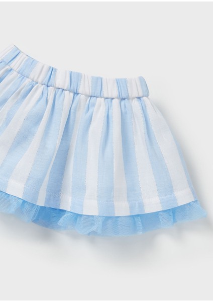 Kız Bebek Yazlık Tişört Etek 2 Li Set 1879