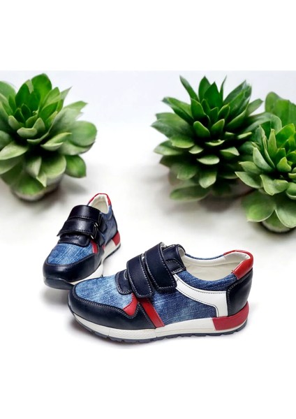 Çocuk Tam Ortopedik Cırtlı Ayarlanabilir Sneaker Spor Ayakkabı modelleri