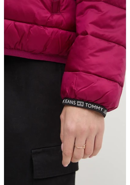 Tommy Jeans Tjw Quılted Tape Hood Jacket Mont