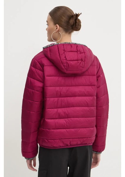 Tommy Jeans Tjw Quılted Tape Hood Jacket Mont