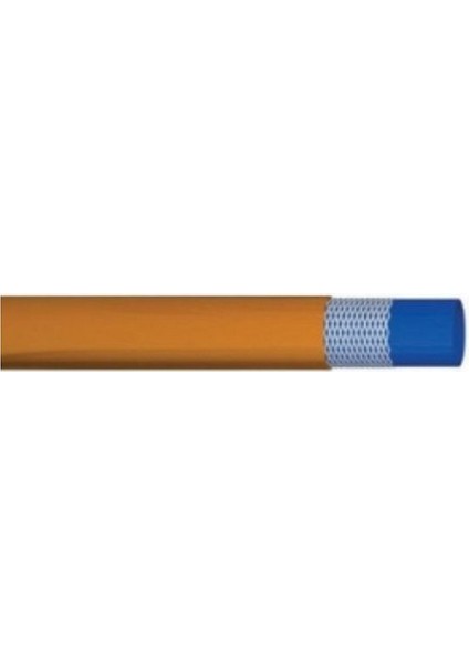 Tüp Gaz ( Lpg ) Hortumu 20 Bar Hardal (10 mm ) (50 Metre)
