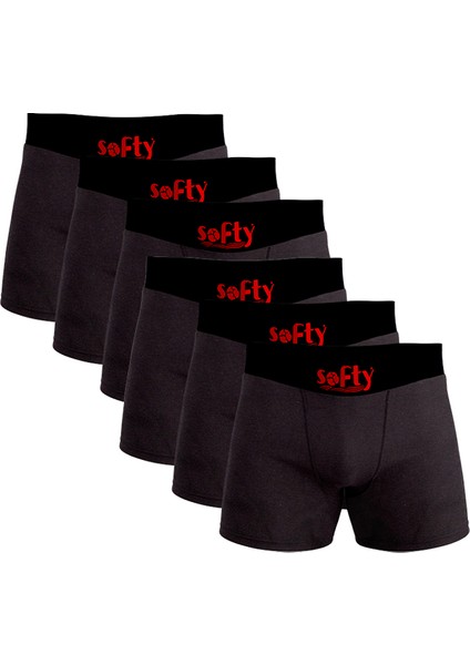 6'lı Penye Boxer Seti