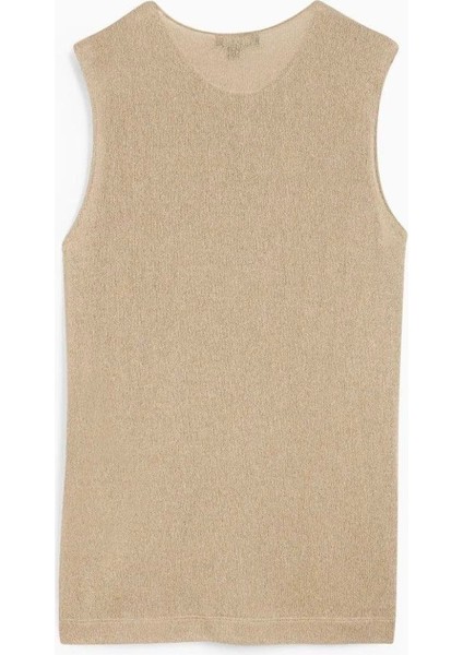 Yumuşak Dokulu Kolsuz Bluz indirimleri