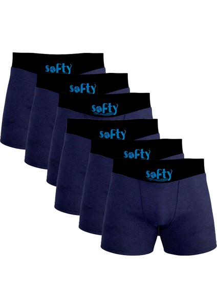 6'lı Penye Boxer Seti