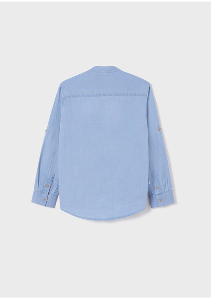 Erkek Çocuk Yazlık Denim Gömlek 6118