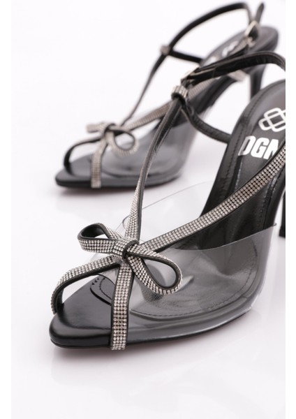 5755-424 Gümüş Fiyonk Tokali Sivri Burun Kadin Topuklu Ayakkabi fırsatları