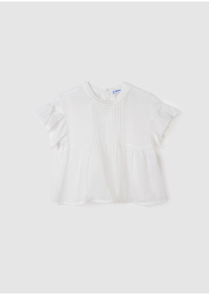 Kız Çocuk Yazlık 2 Li Bluz Set 6121