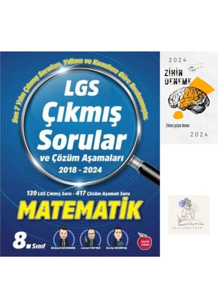 LGS Matematik Çıkmış Soru Ve Çözüm Aşamaları+Zihin Deneme-Nw-355