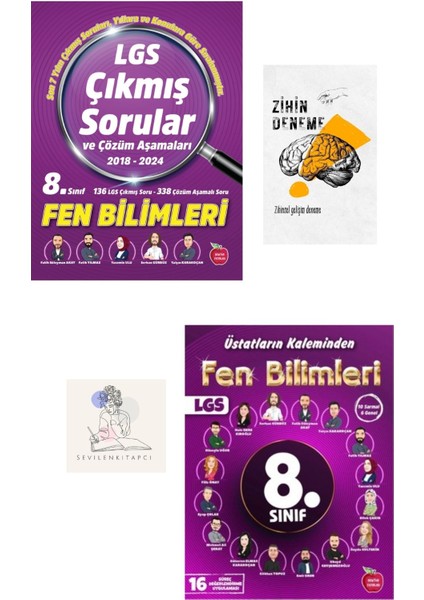 LGS Fen Çıkmış Soru Çözüm Aşamaları Ve Üstatların Kaleminden Deneme +Zihin Deneme-Nw-631