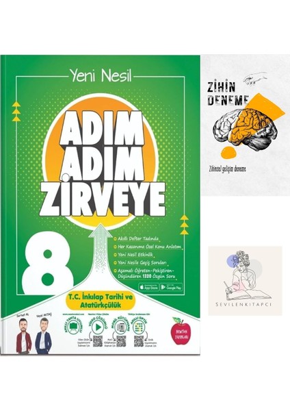 LGS Inkılap Adım Adım Zirveye Konu Anlatım +Zihin Deneme-Nw-960