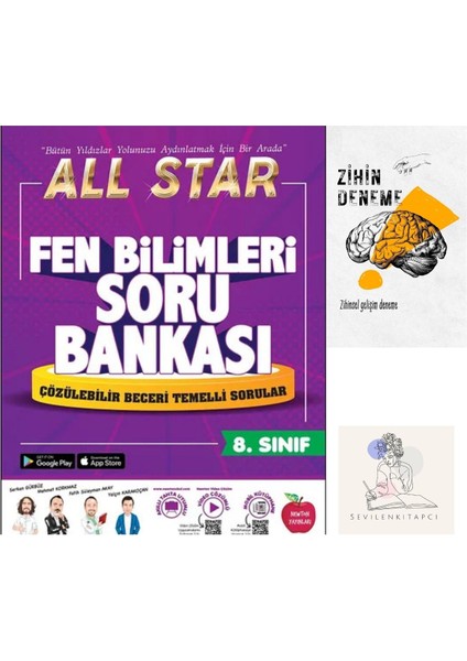 LGS Fen Bilimleri Allstar Soru Bankası +Zihin Deneme-Nw-776