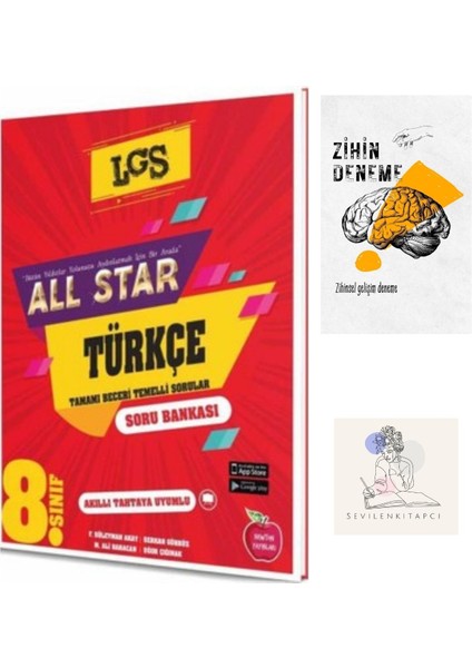 LGS Türkçe Allstar Soru Bankası +Zihin Deneme-Nw-817
