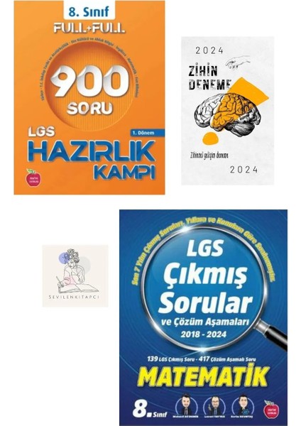 8.Sınıf Mat Çıkmış Soru Ve Çözüm Aşaması+1.Dönem Hazırlık Kamp Deneme+Zihin Deneme-Nw-1120