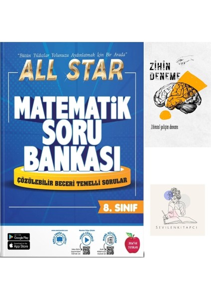 LGS Matematik Allstar Soru Bankası +Zihin Deneme-Nw-748