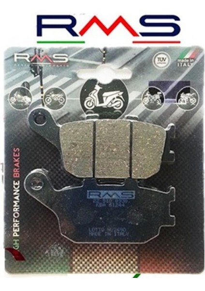 Yamaha Xj 6 Diversion 2013-2016 Arka Fren Balata