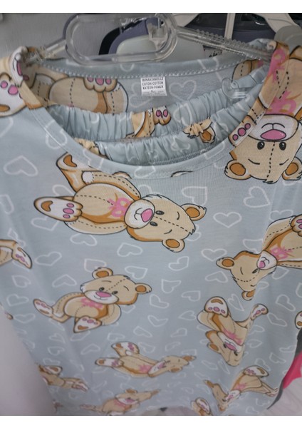 Kadın Yazlık Kısa Kollu Pijama Takımı