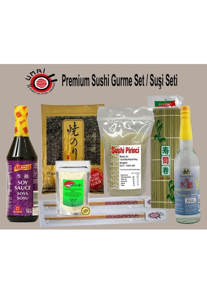 Premium Sushi Gurme Set/ Suşi Seti