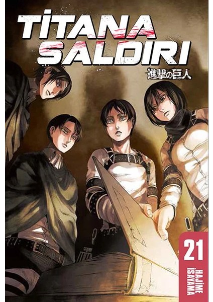 Titana Saldırı 20-21-22-23-24. Ciltler (5 Kitap) | Anime Kartpostallar modelleri