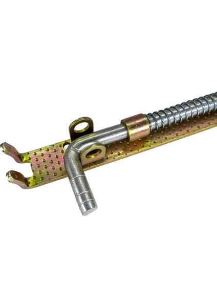 YFS400 Yaylı Ferforje Demir Kapı Sürgüsü 40 cm