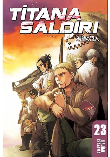 Titana Saldırı 23-24-25. Ciltler (3 Kitap) | Anime Kartpostallar fiyatları