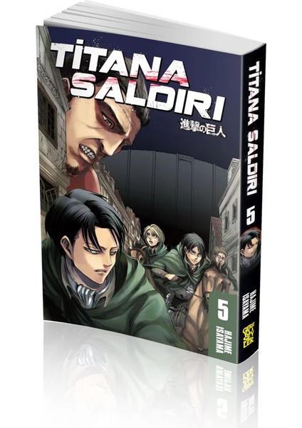Titana Saldırı 3-4-5-6. Ciltler (4 Kitap) | Anime Kartpostallar fırsatları