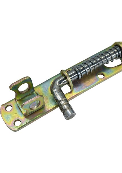 YFS150 Yaylı Ferforje Demir Kapı Sürgüsü 15 cm