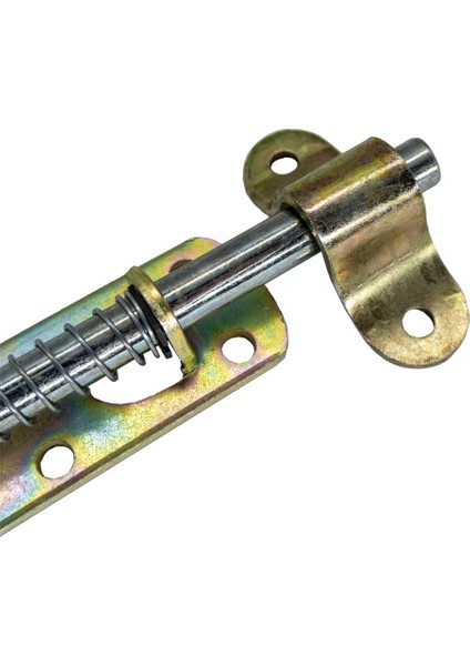 YFS150 Yaylı Ferforje Demir Kapı Sürgüsü 15 cm