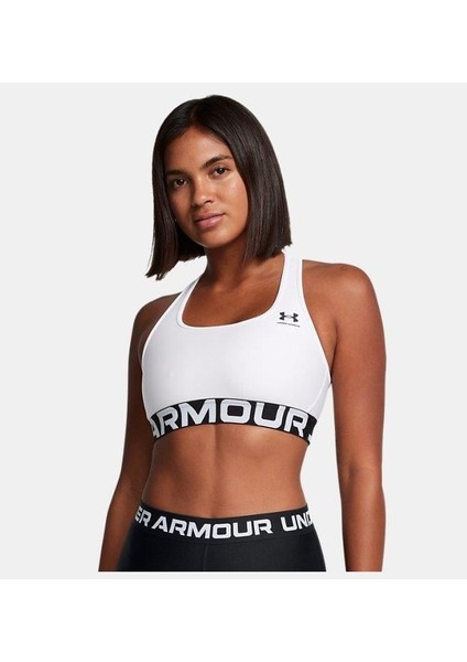 Ua Hg Authentics Mid Branded Kadın Spor Sütyeni