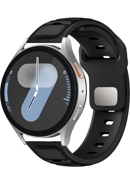 Xiaomi Redmi Watch 5 Lite Uyumlu Kordon Kayış Silikon 22/135KRD Siyah