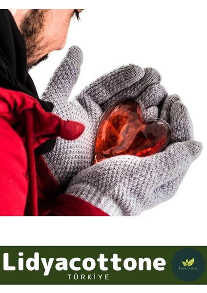 Premium Kalp Şeklinde El Isıtıcısı Soğuk Kış Sihirli Jel Isıtıcı Torba Kalpli Cep Sobası 5'li Set