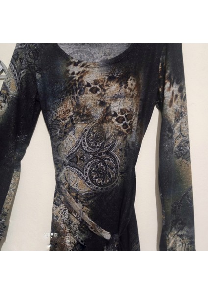 Uzun Kollu Kadın Elbise modelleri