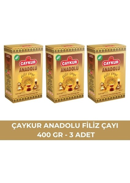 Anadolu Filiz Çayı 400 gr -3 Adet